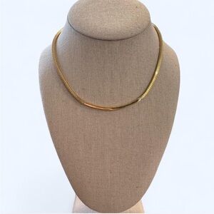 Elegant Gold Monet Necklace